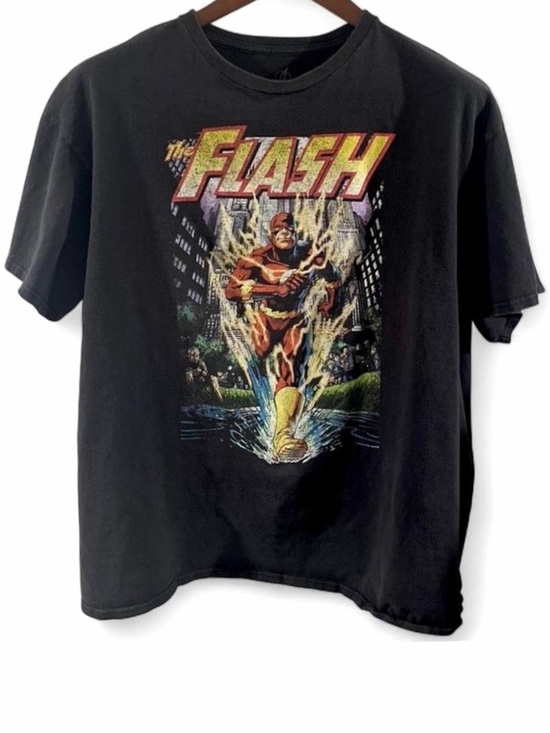 DC Comics Other - VTG Design The Flash Graphic T-Shirt Size XL